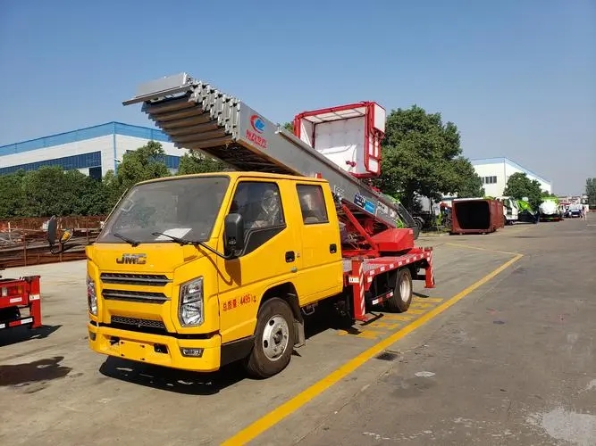 卫东附近云梯车出租 砂石搬运